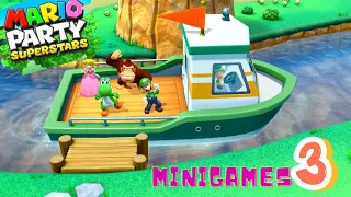 Mario Party Superstars | Nintendo Switch | 3rd Minigames Gameplay (with Peach)