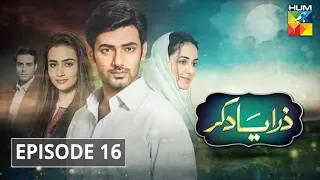Zara Yaad Kar Episode 16 HUM TV Drama
