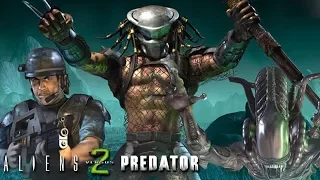 Alien vs Predator 2. Десант #1. Хоррор моего детства