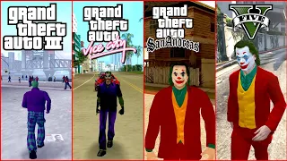 Evolution of Joker in Gta Games Joker Visits every map in GTA