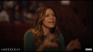 Greenleaf scene - Grace preaching