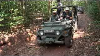 Drive a vintage M151 Jeep down the Ho Chi Minh Trail in Laos