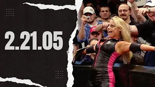 WWE Raw - 02.21.05 - Molly Holly vs Trish Stratus vs Victoria