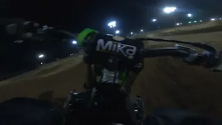 First Ride In Cali! - Perris Raceway(HUGE CRASH) Vlog #1