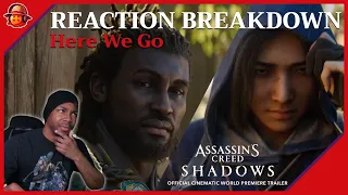 Assassin's Creed Shadows: Official World Premiere Trailer Reaction Breakdown