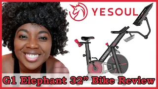 Yesoul G1 Elephant 32" Bike Review!