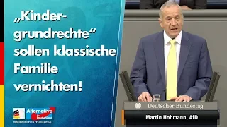 „Kindergrundrechte“ sollen klassische Familie vernichten! - Martin Hohmann - AfD-Fraktion