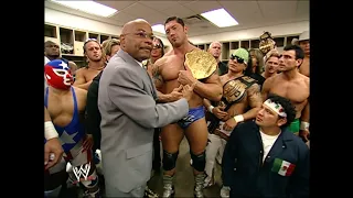 Teddy Long Hypes Survivor Series Backstage | SmackDown! Nov 11, 2005