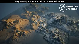 UE5 : Shader World | Landscape Material feat. "Brushify - SmartBrush"