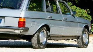 1982 Mercedes-Benz 240 TD S123 diesel wagon 123 series