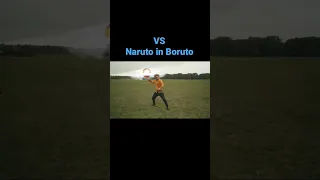 Naruto in Shippuden vs in Boruto 💀 #anime #naruto #boruto