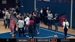 2018-04-22 Девушки 2003. Финал первенства России. Москва-1 vs Московская область