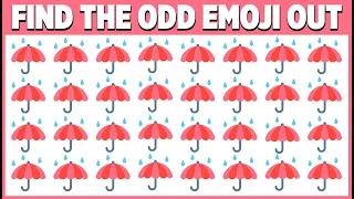 HOW GOOD ARE YOUR EYES #10 l Find The Odd Emoji Out l Emoji Puzzle Quiz