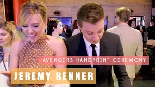 Jeremy Renner - Avengers Endgame Handprint Ceremony