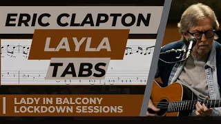 [TABS] - Layla By Eric Clapton: Lockdown Sessions #ericclapton #layla #guitartabs
