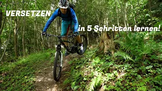 Hinterrad Versetzen in 5 SCHRITTEN jetzt lernen - MTB FAHRTECHNIK TUTORIAL