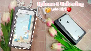 iPhone 8 Unboxing in : 2022"White 128 GB🍎Philippines(aesthetic)🇵🇭