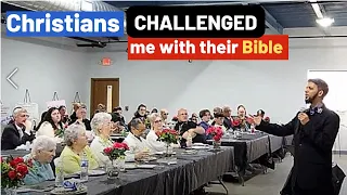 Christian Audience Challenged me with their Bible – I replied using their Bible (and Quran)