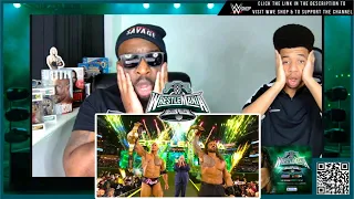 Roman Reigns & The Rock defeat Cody rhodes and Seth rollins | WrestleMania XL  | REACTION