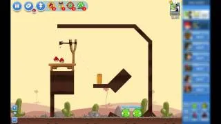 Angry Birds Poached Eggs 44 3 Star Walkthrough Facebook