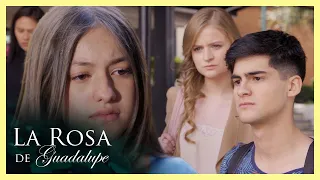 Laura enfrenta a Aldo y la tacha de mentirosa | La Rosa de Guadalupe 3/4 | El Clan