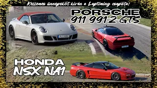 Senna SZELLEME - Porsche 911 991.2 GTS vs. Honda NSX NA 1 (Laptiming Ep. 251.)