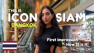 INSANE Food Court at ICON SIAM  🇹🇭 | How Is This Even Real? | #1 Luxury Shopping Mall Bangkok Vlog