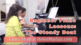 Beginner Piano Lessons: The Steady Beat