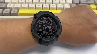 Beautiful rugged watch - Garmin Instinct 2X Solar