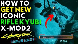 Cyberpunk 2077 Phantom Liberty - New SECRET Iconic Assault Rifle KYUBI X-MOD2 (Location & Guide)