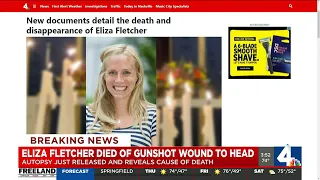 Eliza Fletcher died of gunshot wound to head