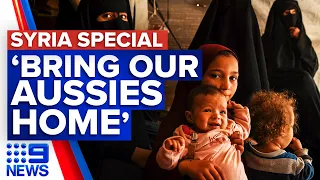 EXCLUSIVE: Inside Syrian refugee camps where Australian women and children are trapped | 9 News