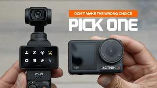 Pros and Cons - DJI Osmo Pocket 3 vs Action 4 & GoPro Hero 12