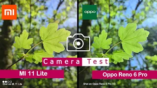 Mi 11 Lite vs Oppo reno 6 Pro | Camera Comparison | Camera Test | Tech Song |