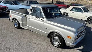 Test Drive 1969 Chevrolet C-10 SWB Stepside Big Block 396 SOLD $26,900 Maple Motors #2482-2