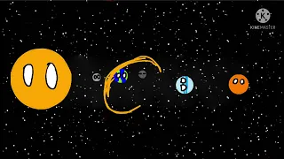 Timeline of a M-Type and K-Type star binary system