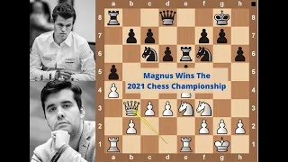 2021 World Chess Championship Game 11 - Nepo vs Carlsen