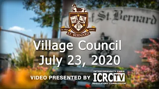 St. Bernard Council Meeting - July 23, 2020