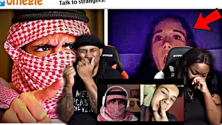 Roasting RACIST People on Omegle (again lol) MaskedArab Reaction!!!