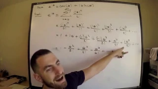 "Proof " Euler's Equation | Using Infinite Series