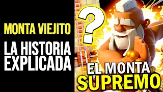 CLASH ROYALE: La Historia del MONJE o MONTA VIEJITO | ¡El Montapuercos Supremo!