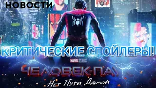 Слив "КРИТИЧЕСКИХ СПОЙЛЕРОВ" к фильму Человек-Паук: Нет Пути Домой | НОВОСТИ