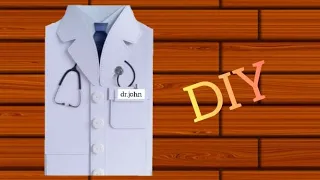 Easy and beautiful card for Doctor's Day | Doctor Themed Card | Doctors Day Cards 2020