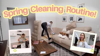 SPRING CLEAN WITH ME! Spring Cleaning Routine 2022