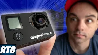 Reviewing the CHEAPEST 4k Action Camera on Amazon! $24 4k Camera!