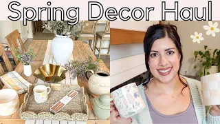 SPRING DECOR HAUL 2024 | Spring Decor Ideas | Spring Home Decor for 2024 | Amazon and Target Decor