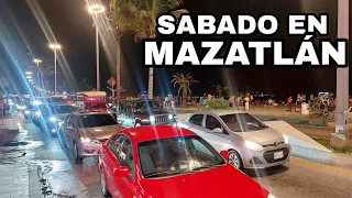 Sabado en el Malecón de Mazatlán y Zona Dorada