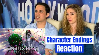 Injustice Gods Among Us All Endings Reaction