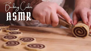 ASMR | Making Classic Cookies with Rosie the Tavern Cook (No-Talking)