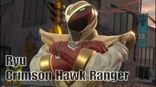Power⚡️Rangers: Battle For The Grid- Ryu [Crimson Hawk Ranger 🦅] "Shinku Hadoken" Combos リュウ #PRBFTG